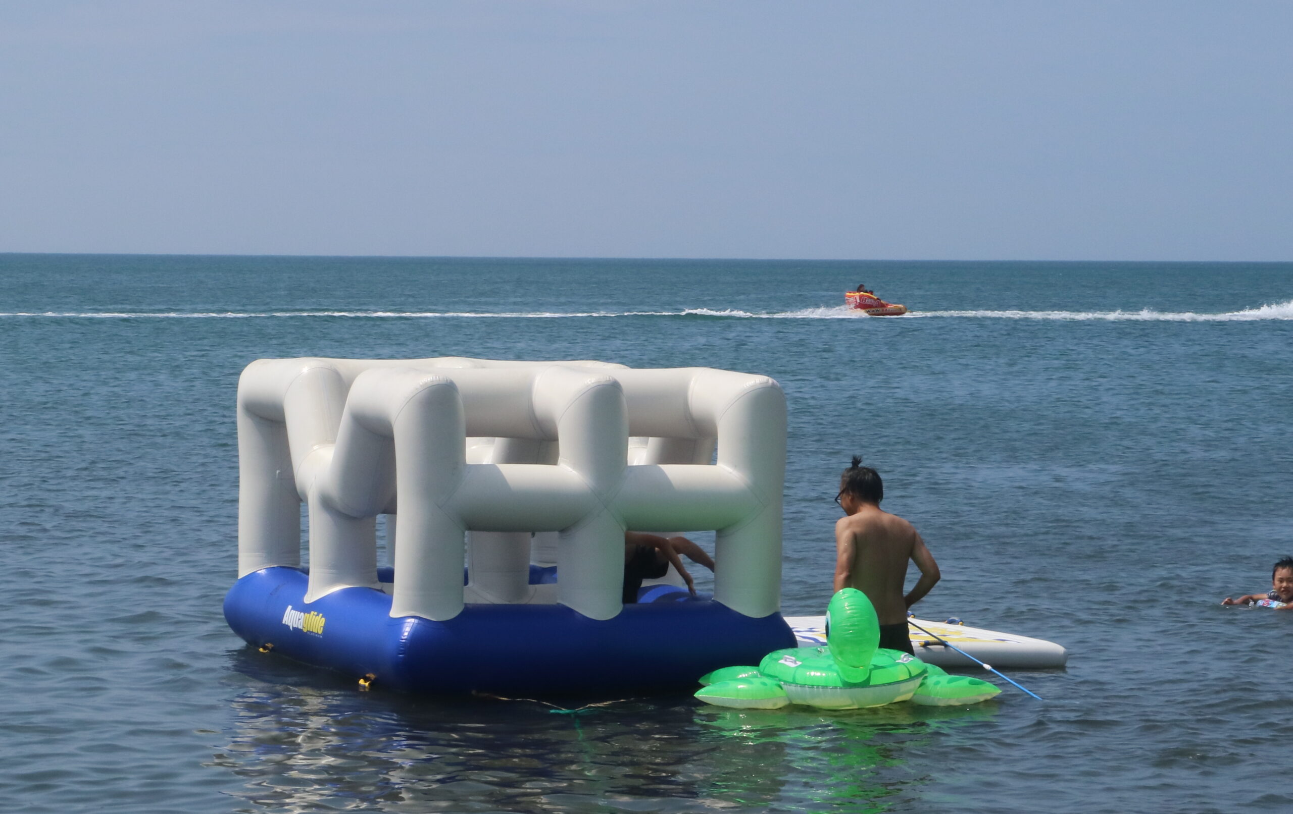 石狩・望来の海水浴場とアトラクション